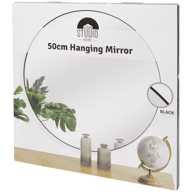 Kulaté nástěnné zrcadlo