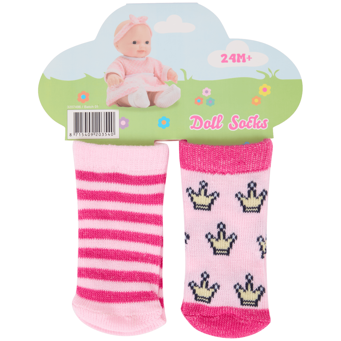 Chaussettes pour poupée