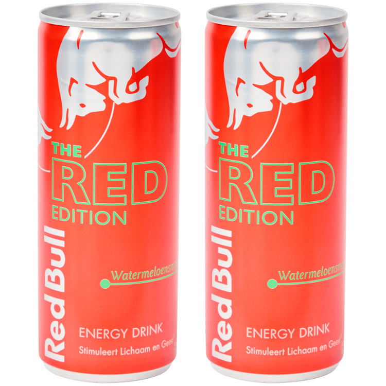 Red Bull energydrink Watermeloen