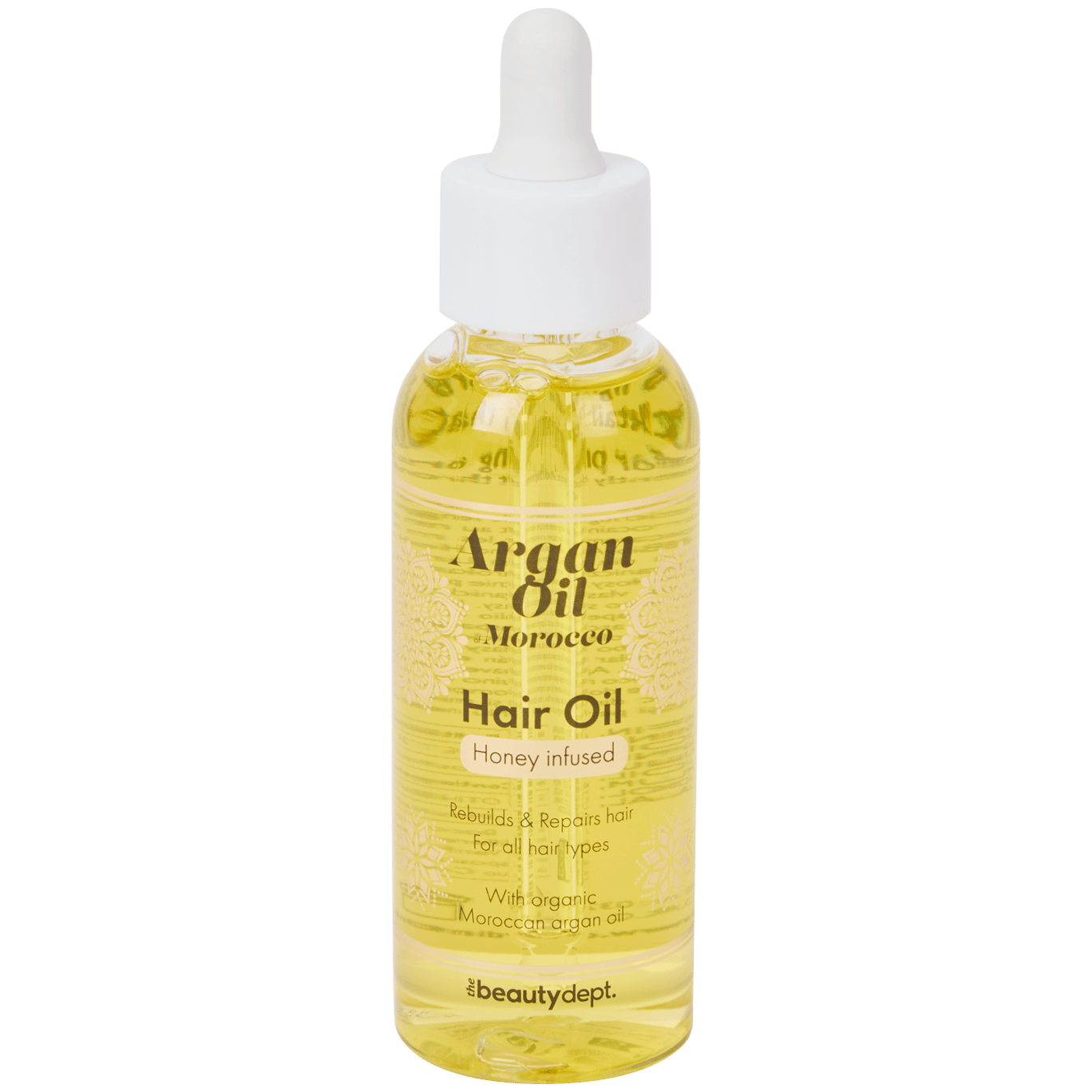 Olio per capelli The Beauty Dept. Argan e miele