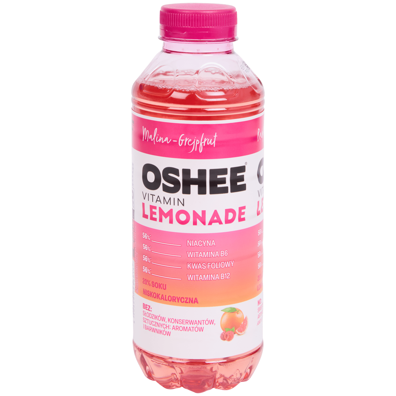 Vitamin lemonade Oshee Malina & Grejpfrut