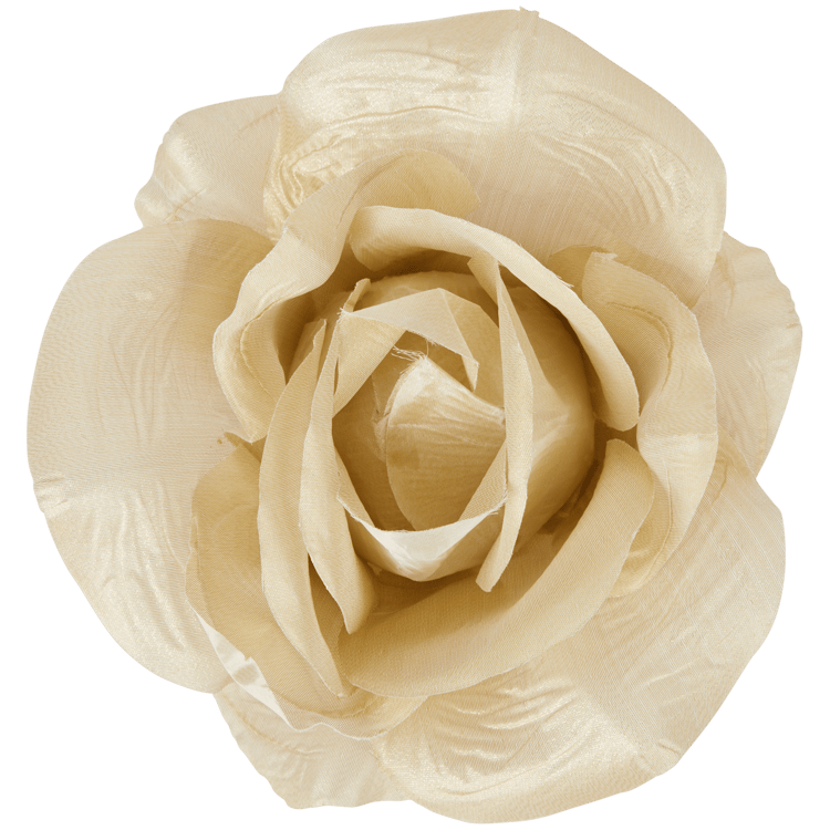 Rosa artificial decorativa