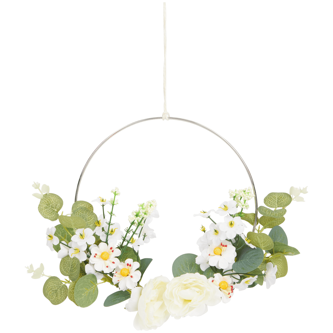 Umělé květiny na kroužku