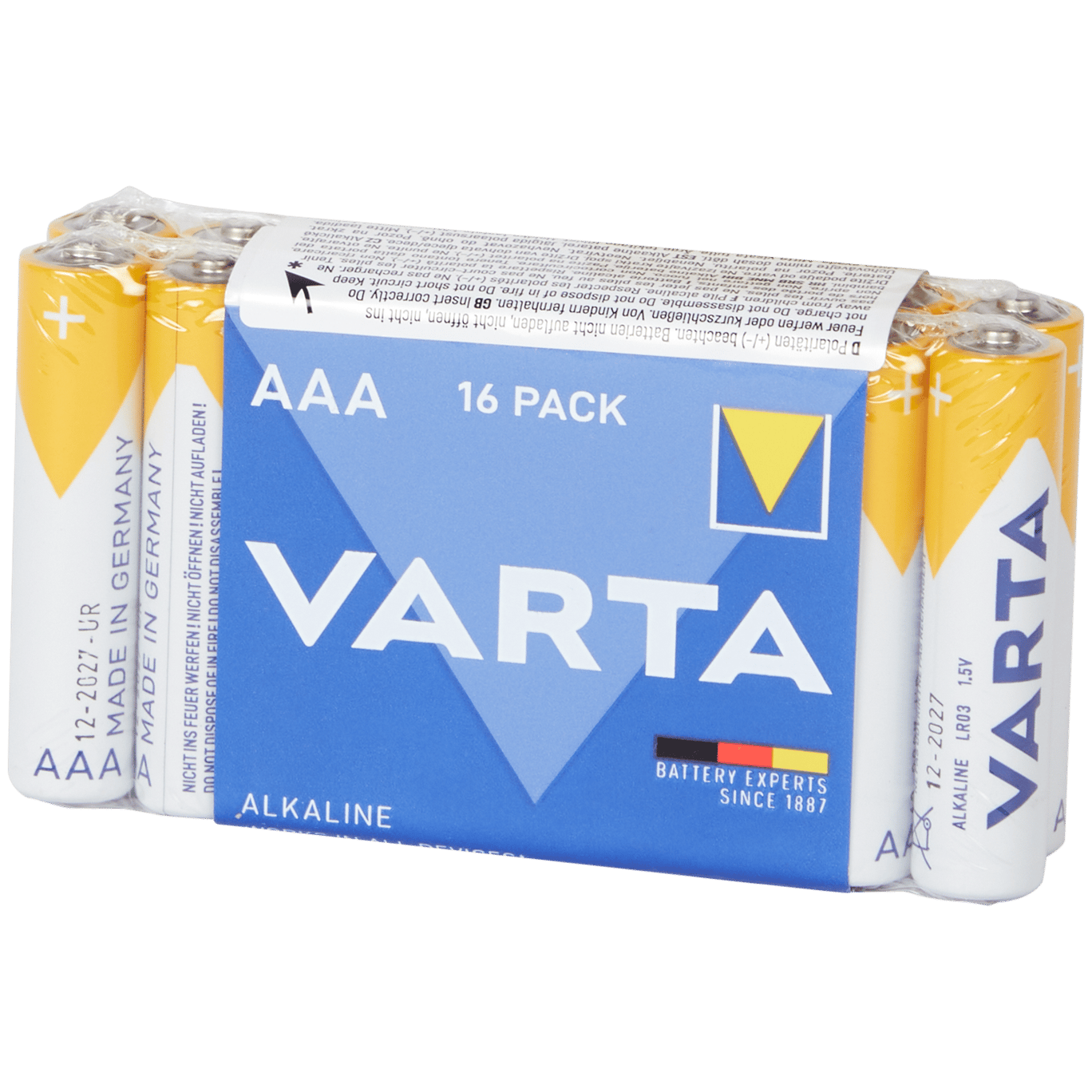 Piles AAA / LR03 Varta LongLife Power (par 16+4 gratuites) - Bestpiles