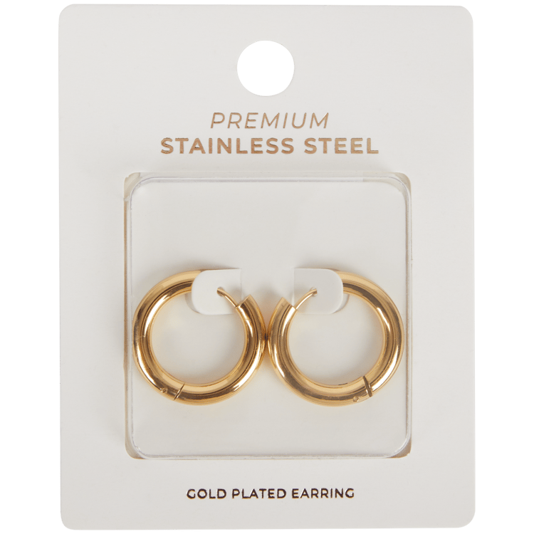 Clips à Boucles D'Oreilles Plaqués Or 18k - 30Pièces 3 Styles | Pour Création Bijoux Non Percés