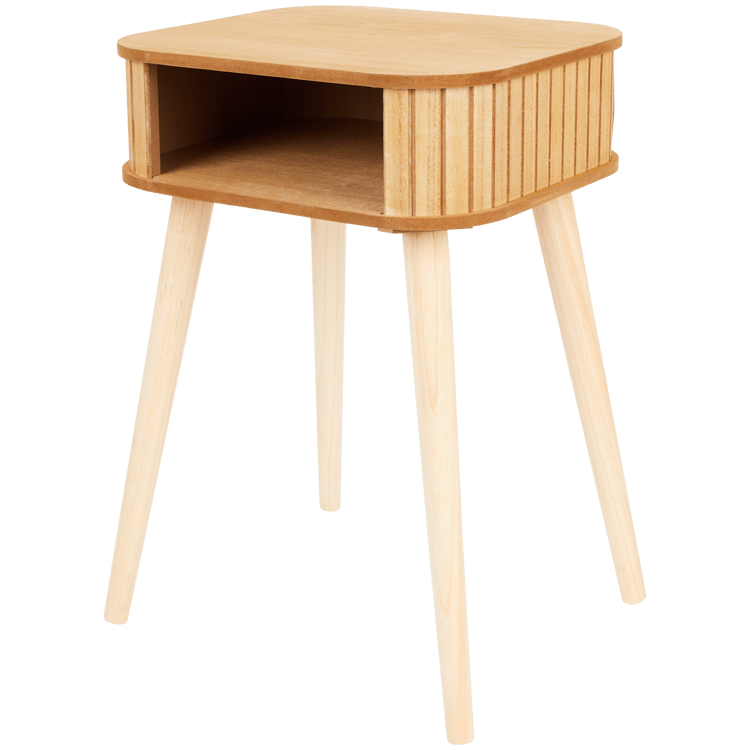 Drevený nočný stolík