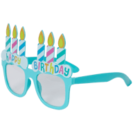 Párty okuliare Happy Birthday