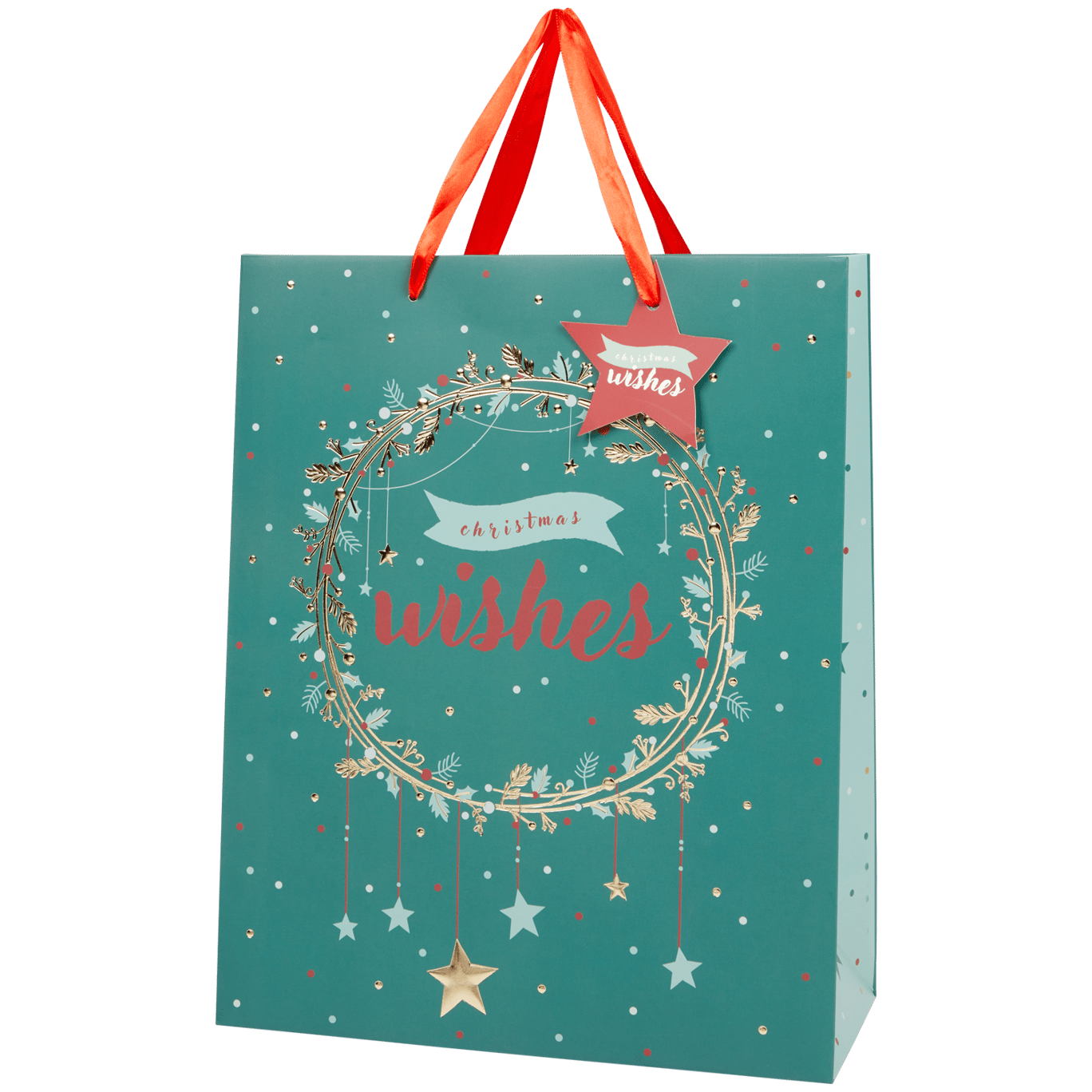 Weihnachtliche Geschenktasche