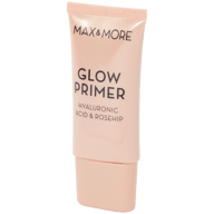 Max & More glow primer Hyaluronzuur & Rozenbottel