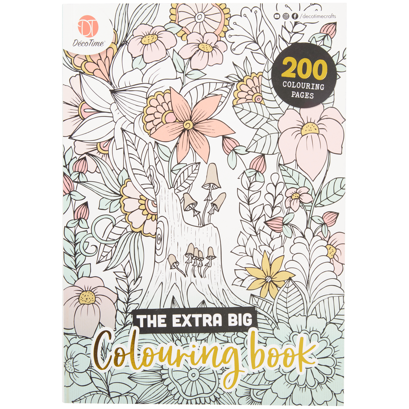 Livro de colorir para adultos DécoTime