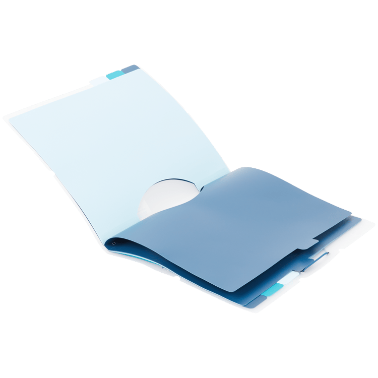 Carpeta con separadores A4 Office Essentials
