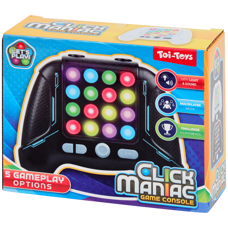 Click Maniac spelletjesconsole