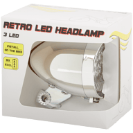 Walfort retro led-fietskoplamp