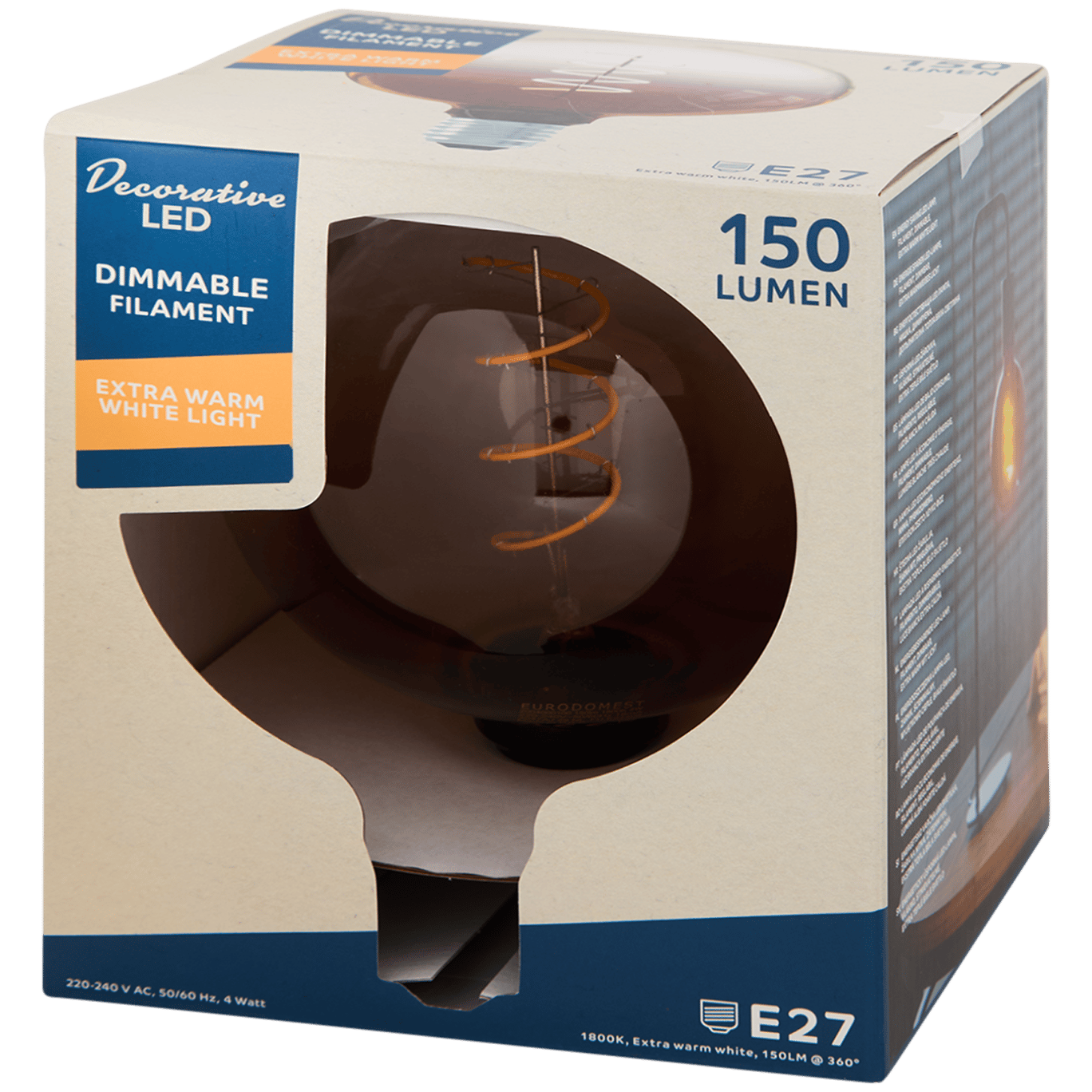 Eurodomest filament-ledlamp