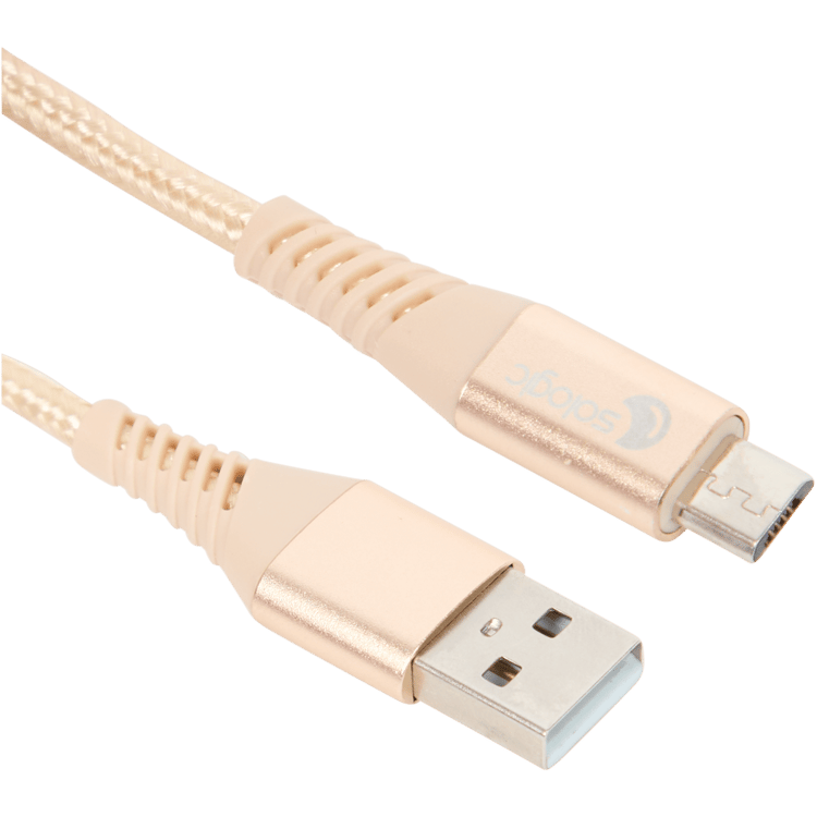 Câble Micro-USB Sologic 3 Mètres – Charge Et Transfert De Données, Longue Portée