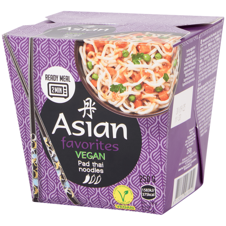 Fideos instantáneos Asian Favorites