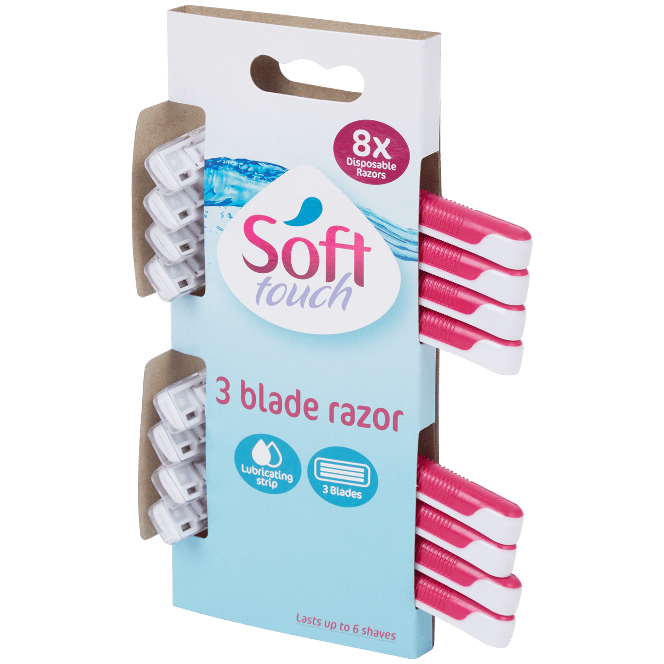 Jednorazowe maszynki do golenia Soft Touch