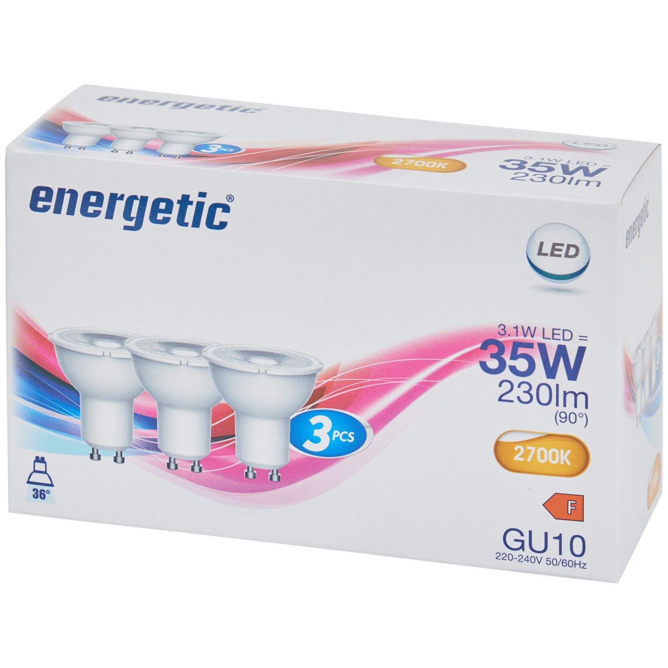 Żarówki LED Energetic GU10