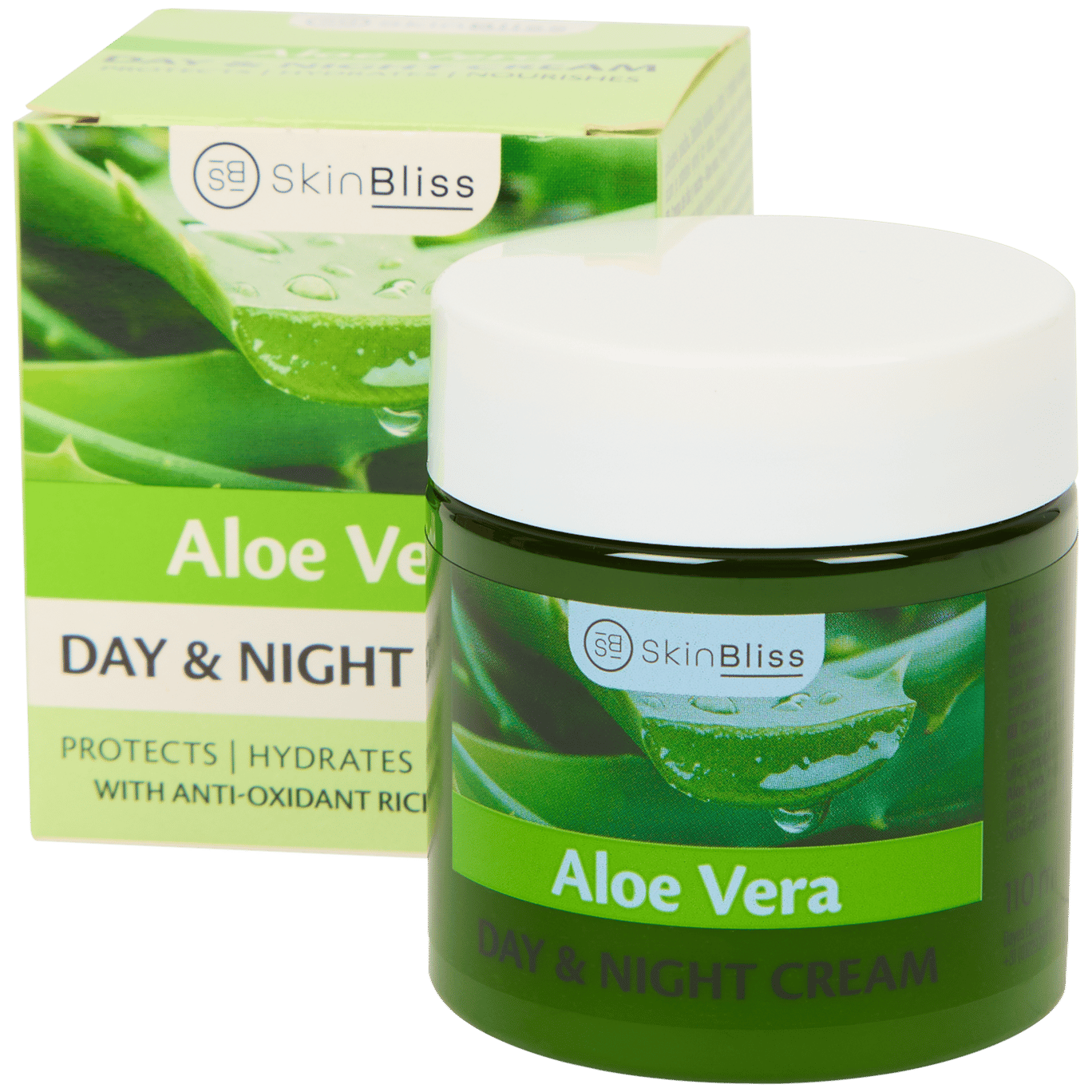 Krem na dzień i na noc Skin Bliss Aloes