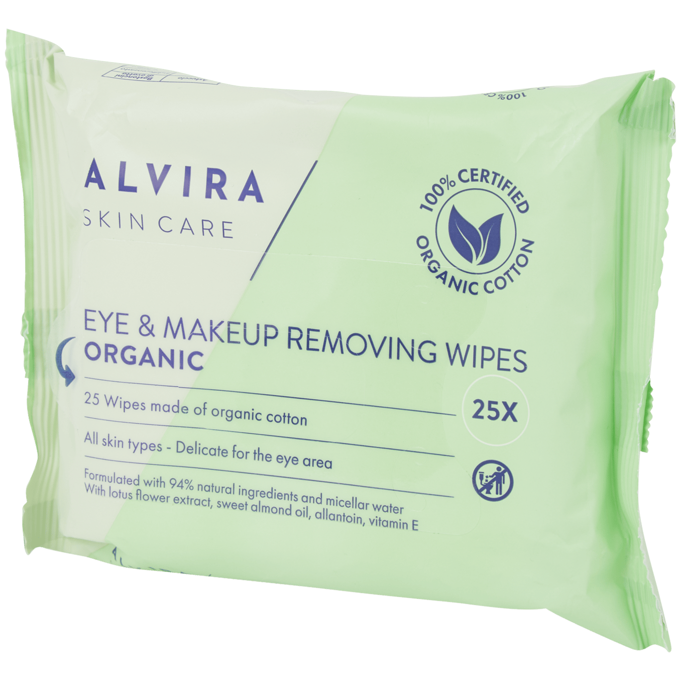 Chusteczki do mycia twarzy Alvira