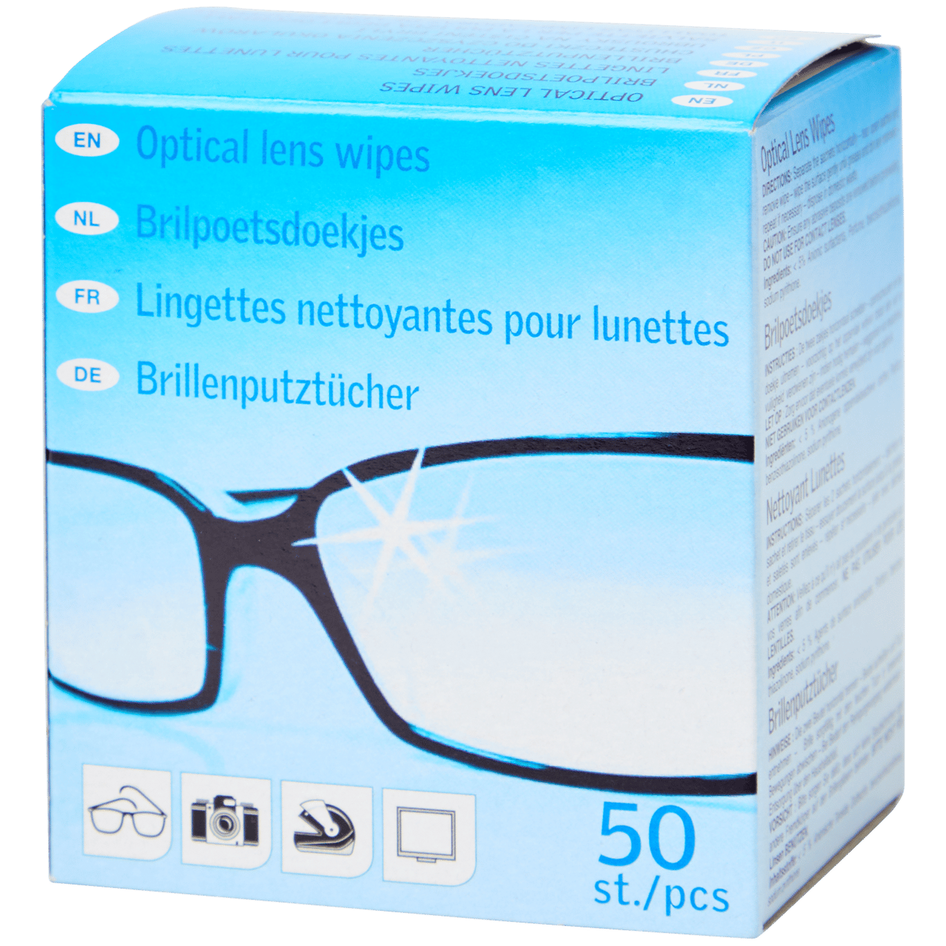 Lingettes lunettes