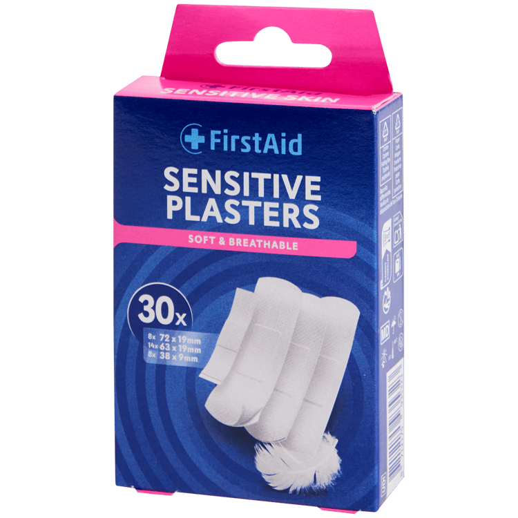 First Aid pleisterstrips Sensitive