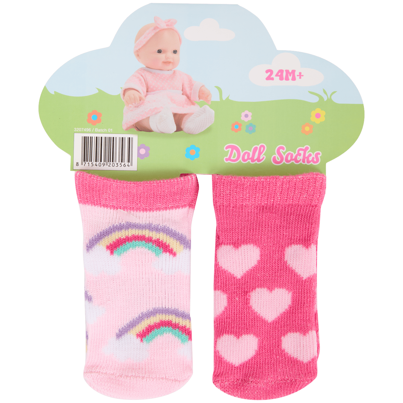 Chaussettes pour poupée