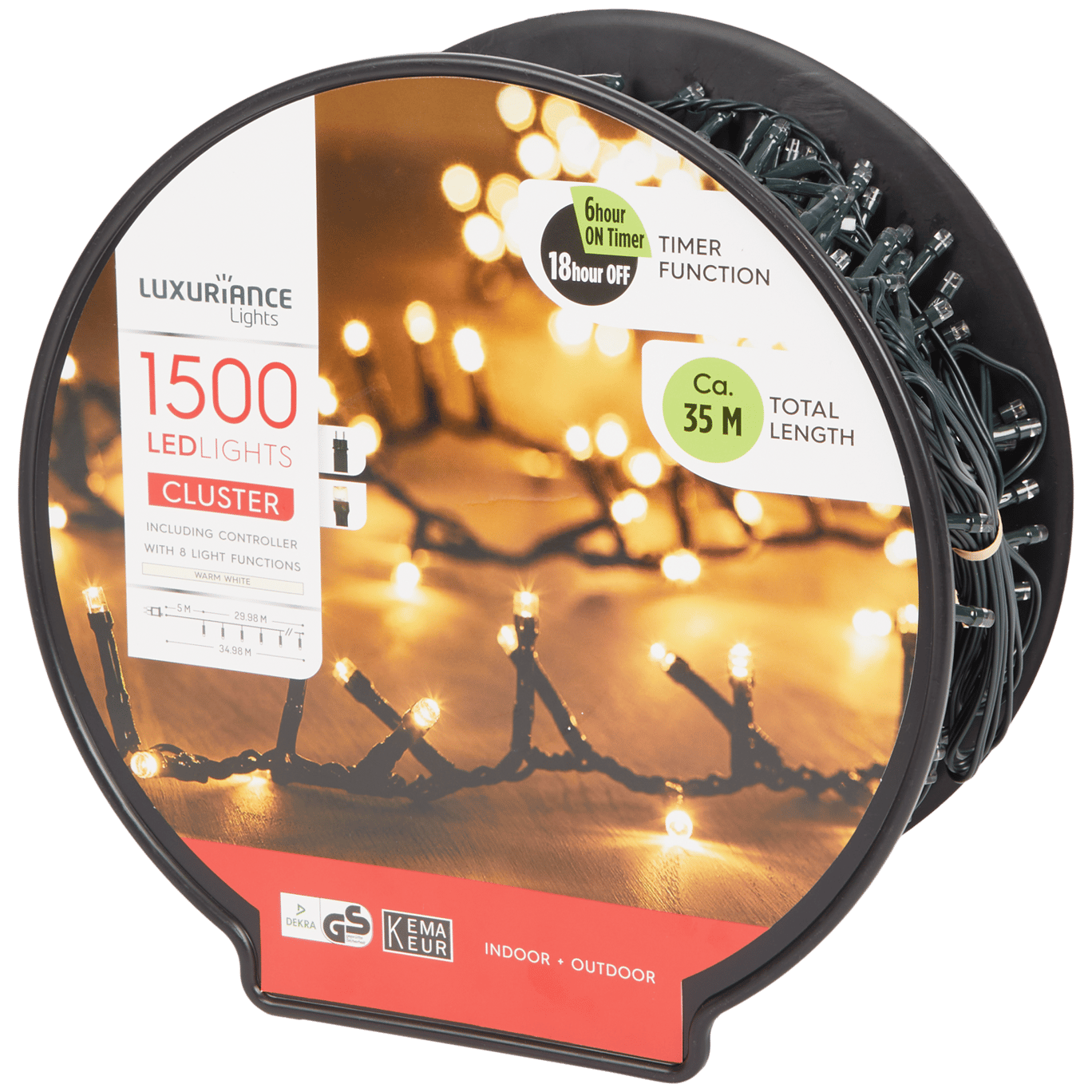 Luzes de Natal Luxuriance Lights Cluster