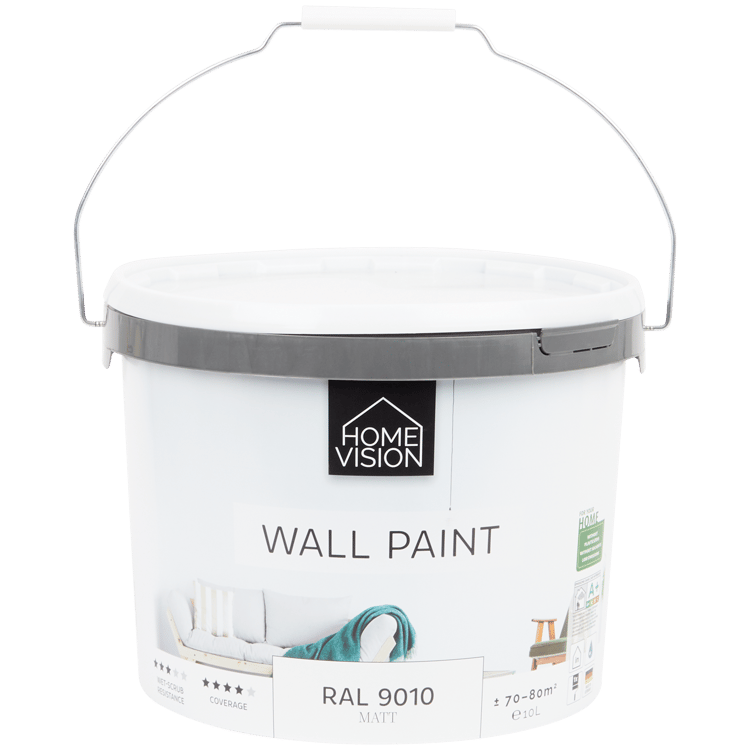 Pittura murale opaca Home Vision RAL 9010