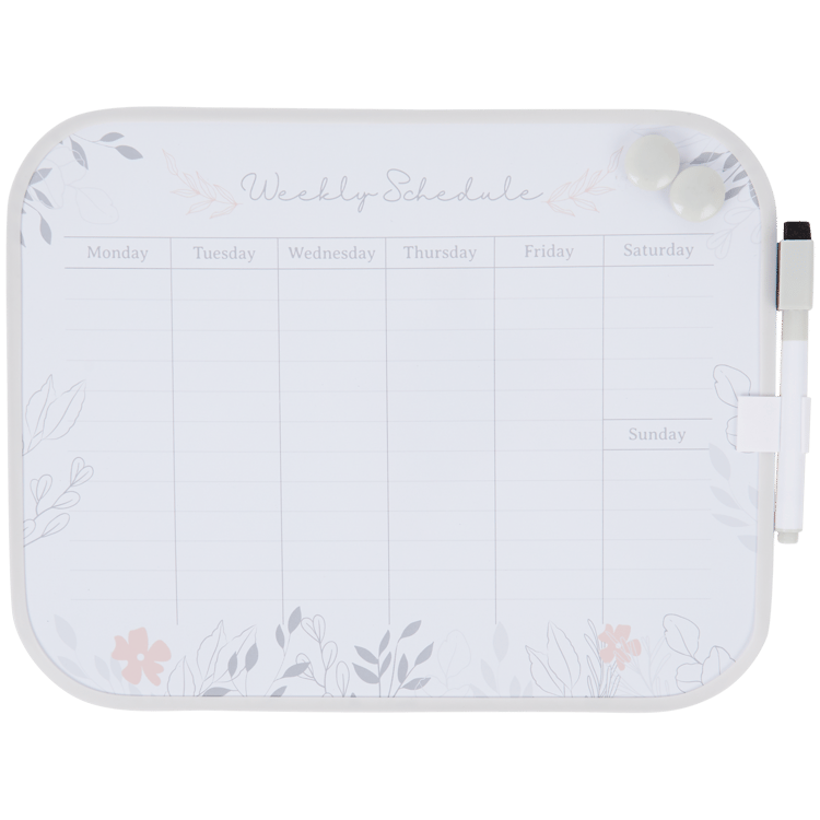 Magnetisch weekplanner-whiteboard