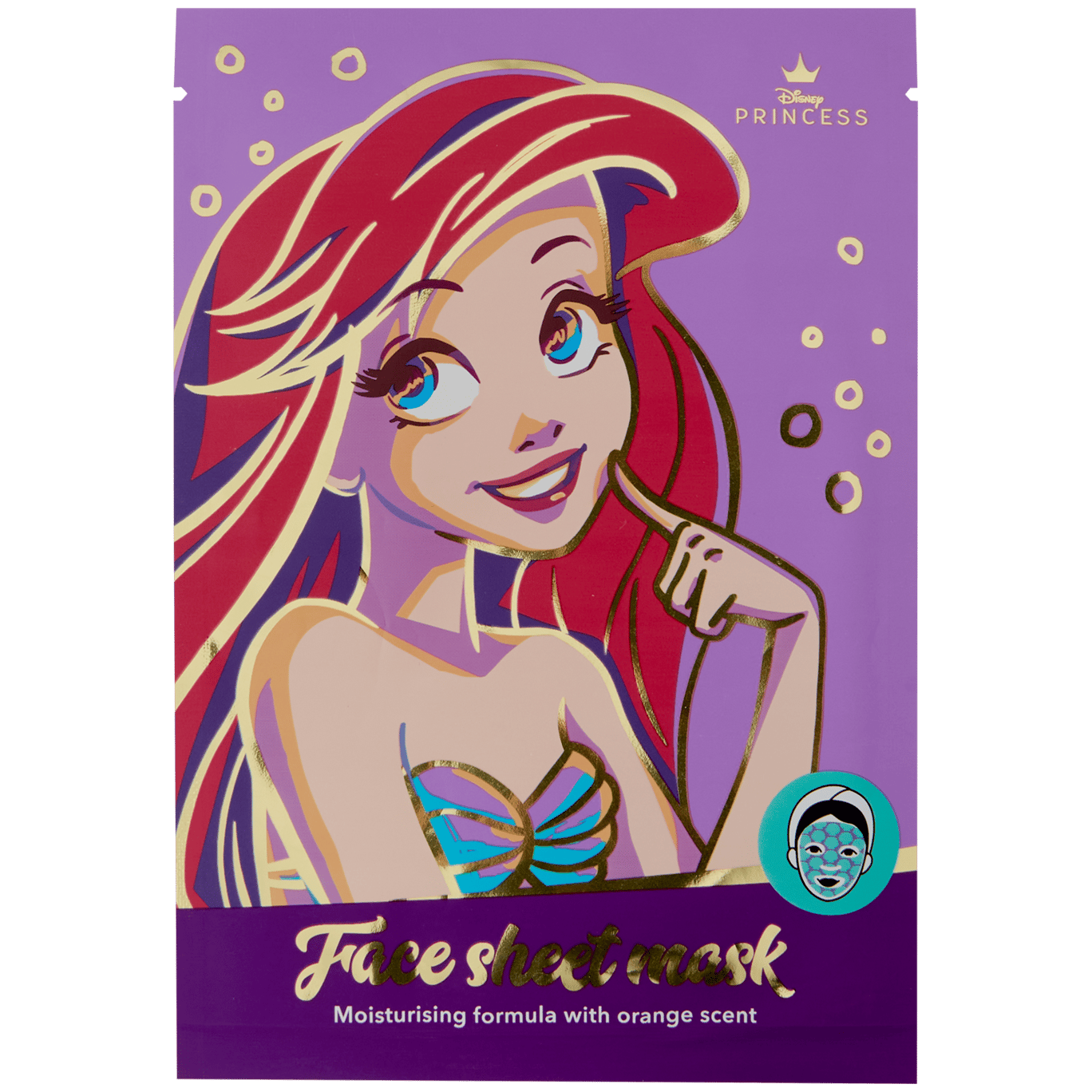 Maschera viso Disney Princess