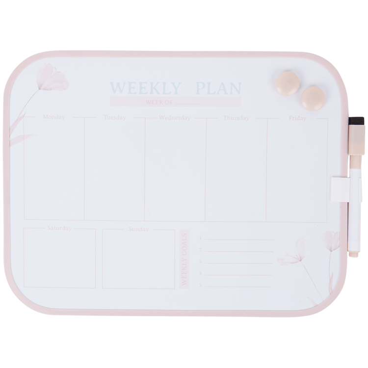 Magnetisch weekplanner-whiteboard