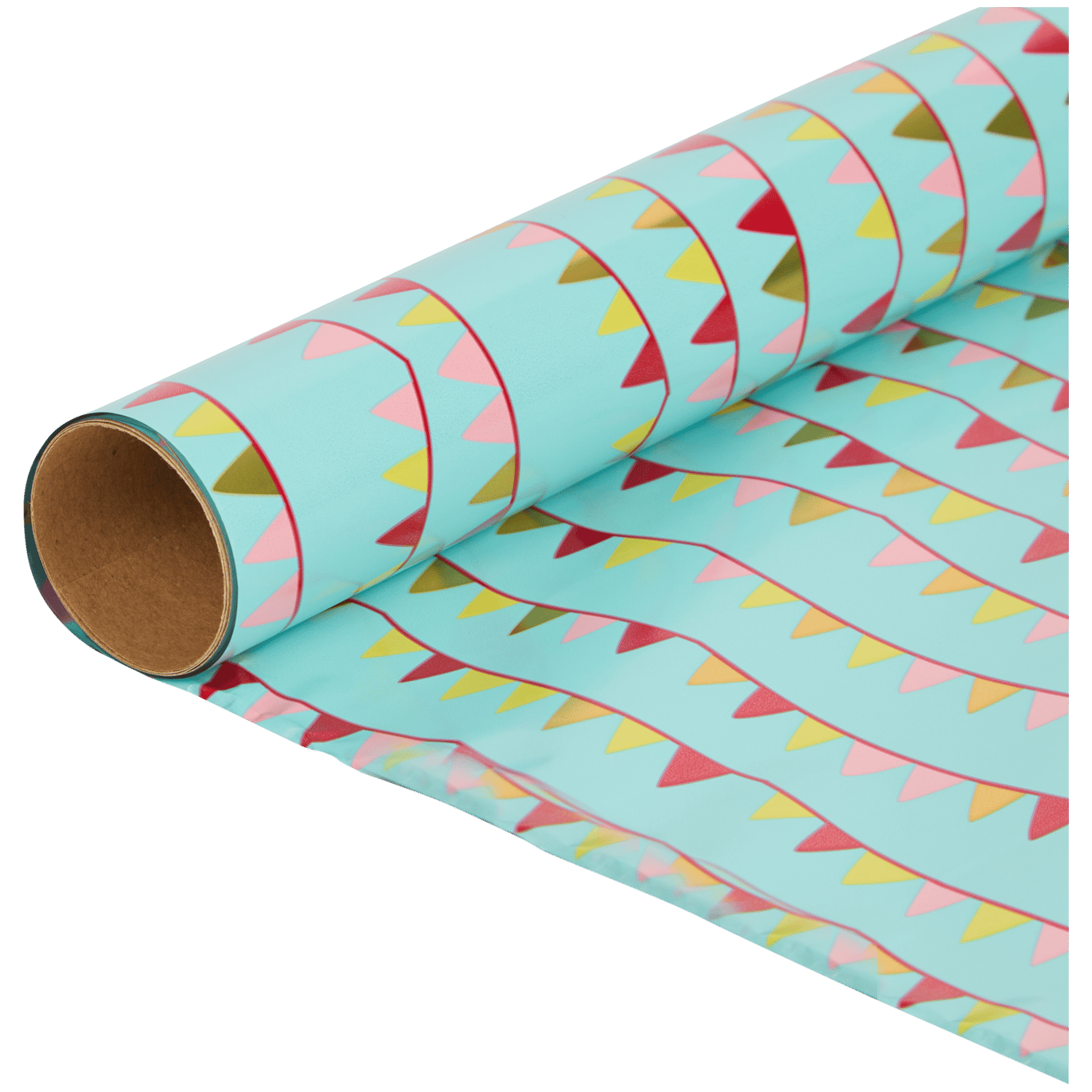 Geschenkpapier mit Metallic-Print