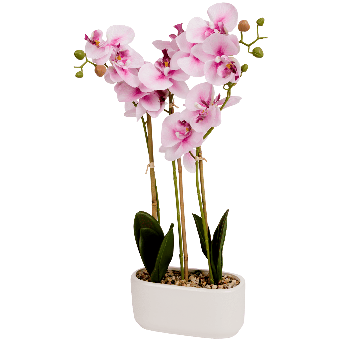 Sztuczna orchidea w doniczce