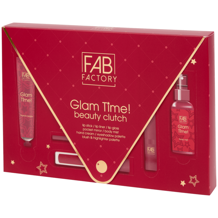 Súprava na líčenie FAB Factory Glam Time