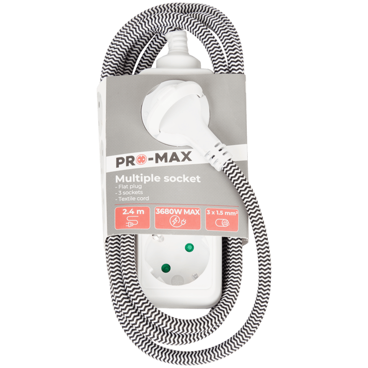 Extensão elétrica Pro-max