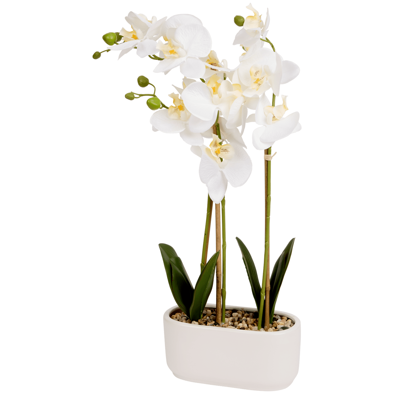 Sztuczna orchidea w doniczce