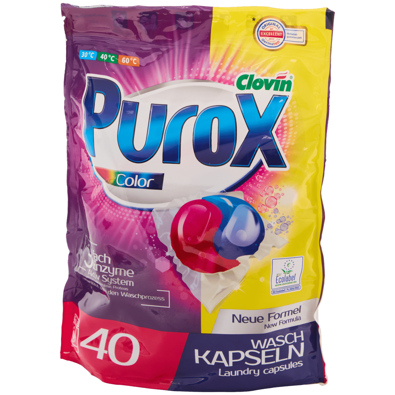 Purox Waschkapseln Farbe