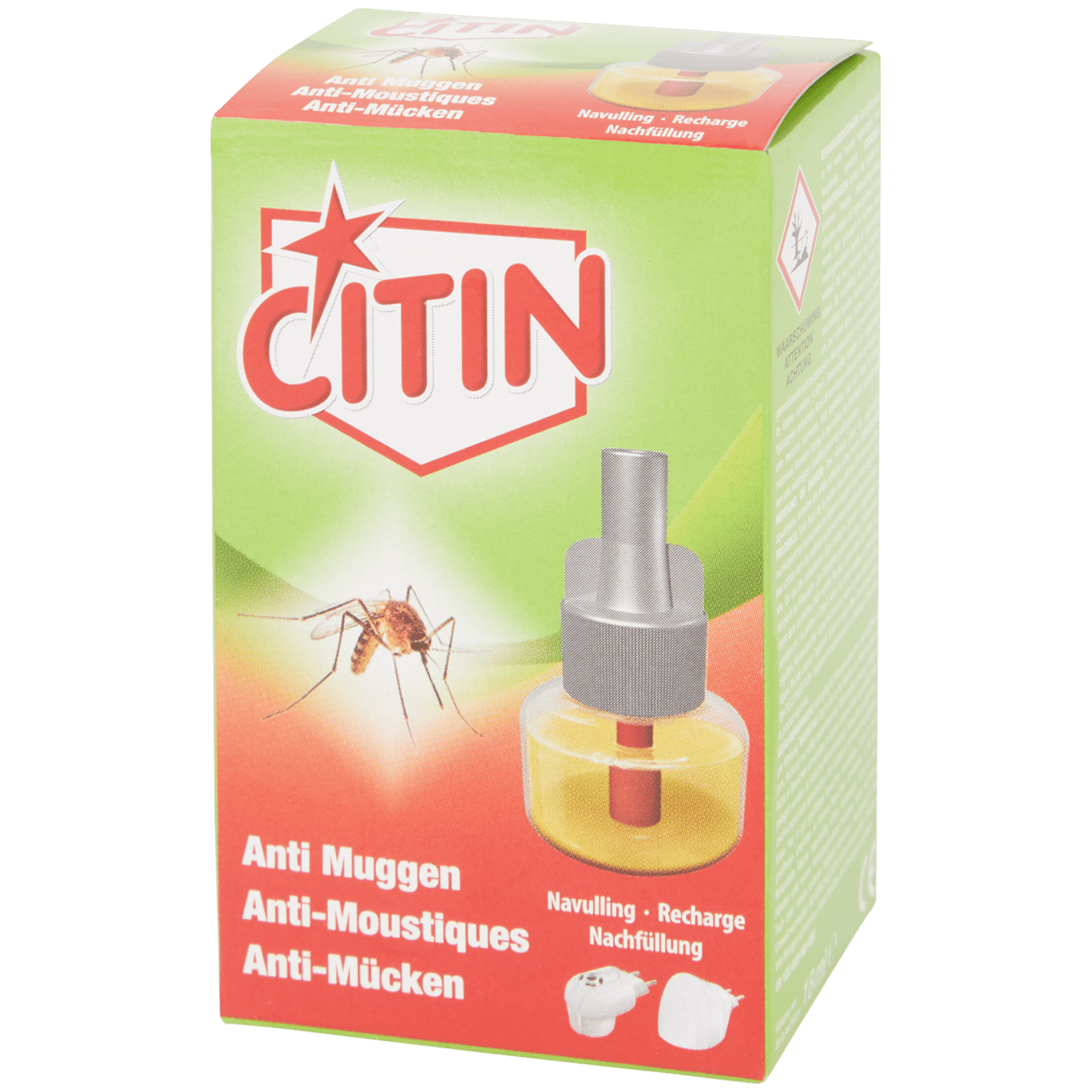 Recharge pour diffuseur anti-moustiques Citin 