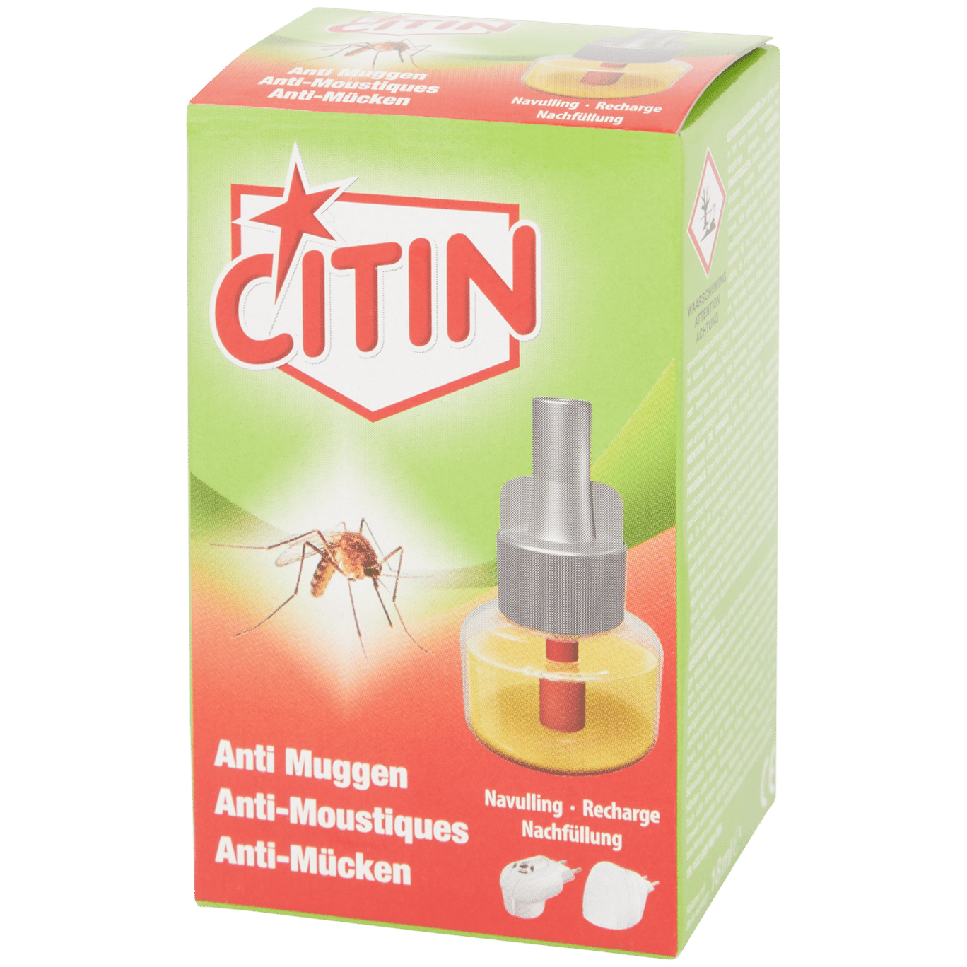 Recharge pour diffuseur antimoustiques Citin