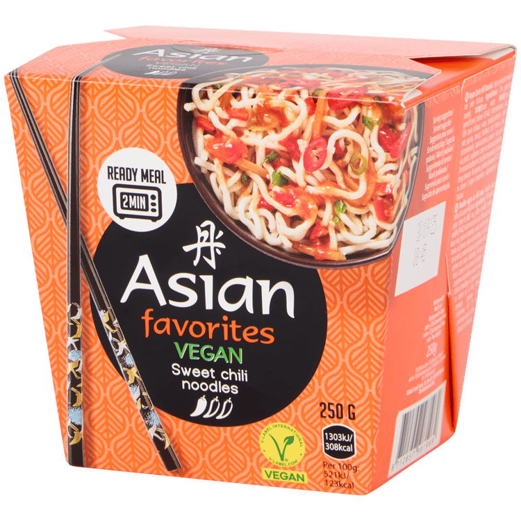 Noodles instantâneos Asian Favorites