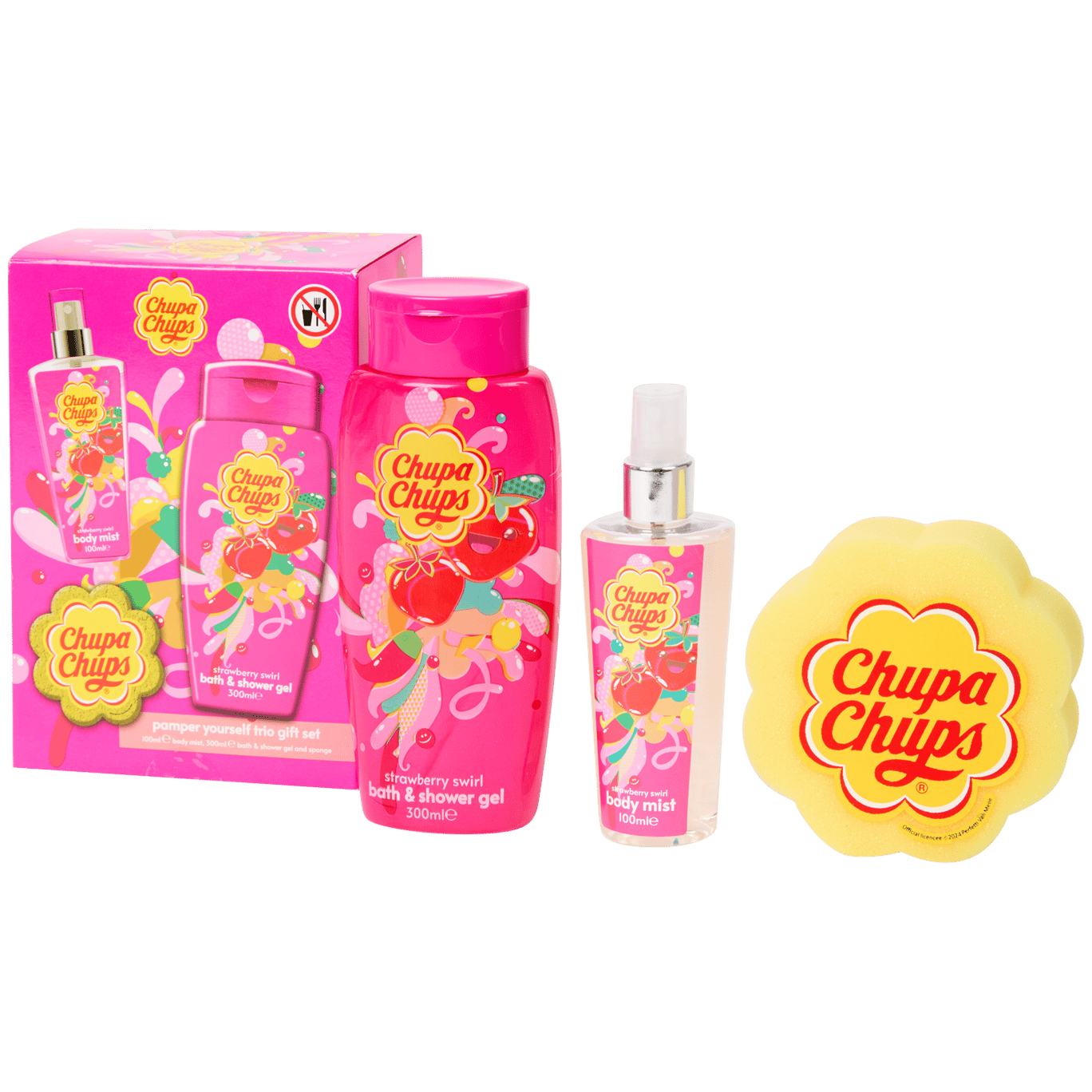 Chupa Chups Dusch-Geschenkset Cheeky Cherry