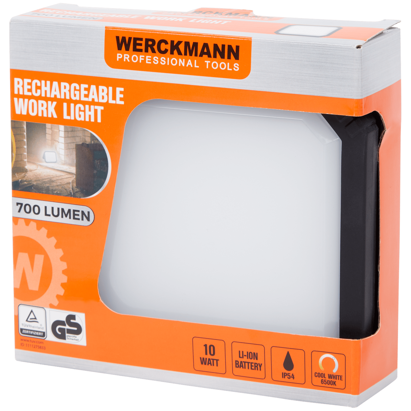 Lámpara de trabajo recargable Werckmann
