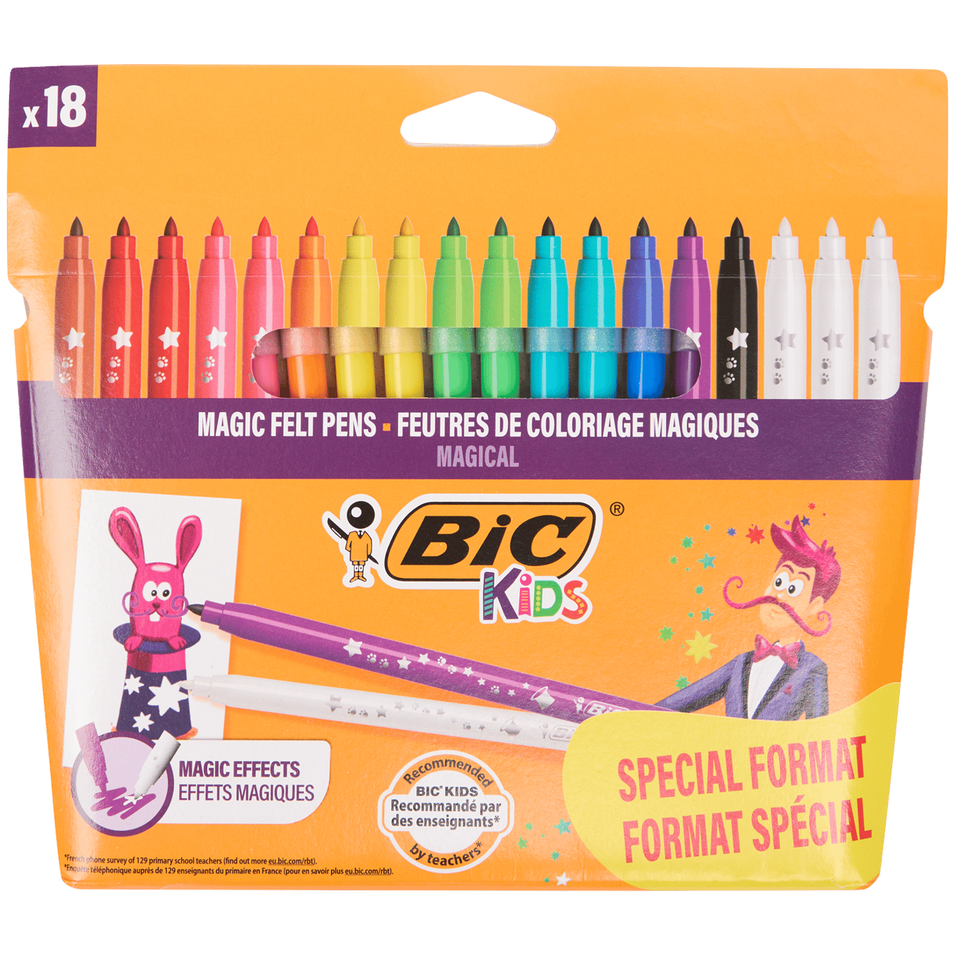 Canetas de feltro mágicas BIC