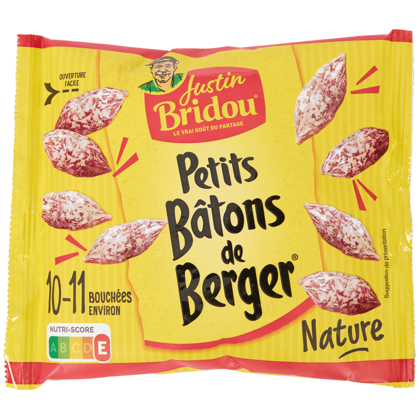 Justin Bridou Petits Bâtons de Berger Nature