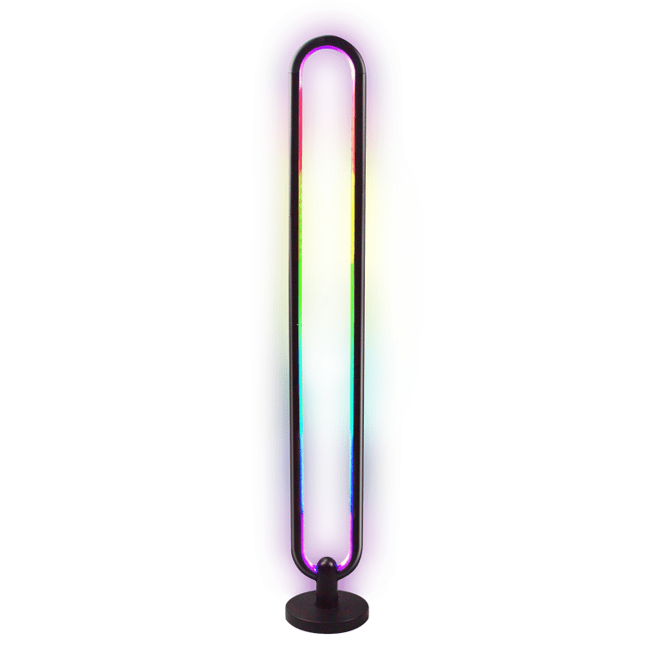 Lampadaire multicolore