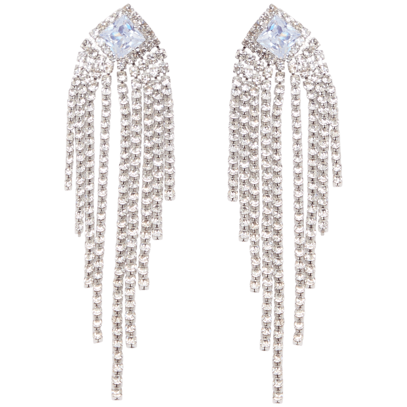 Boucles d'oreilles avec strass