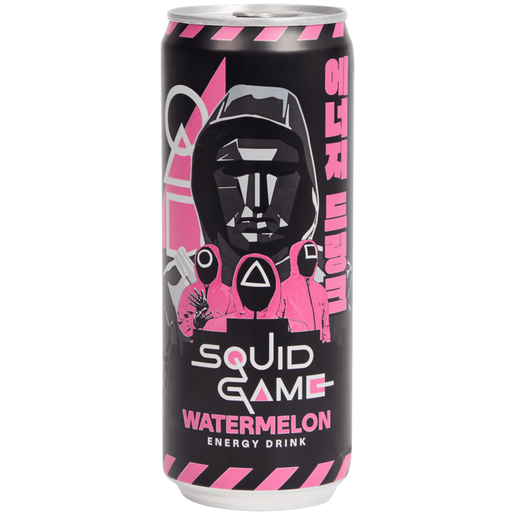 Squid Game energy drink Watermeloen