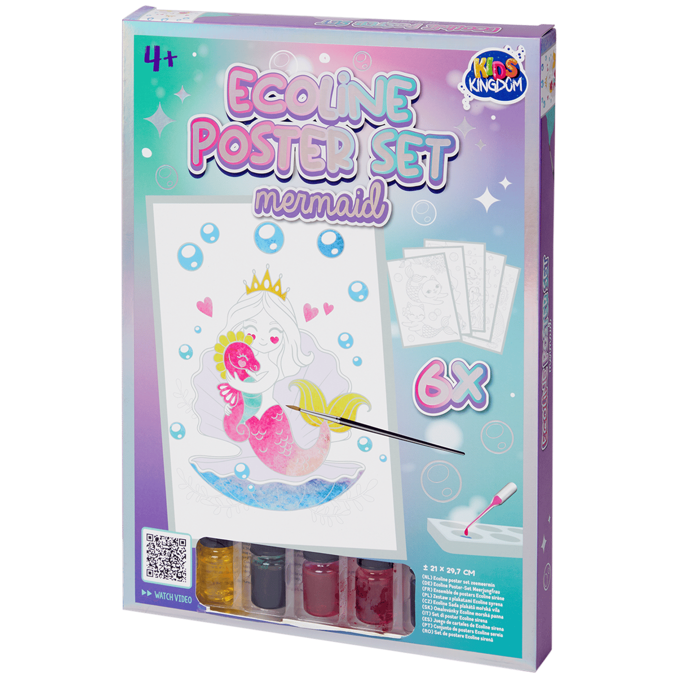 Kids Kingdom ecoline verfset