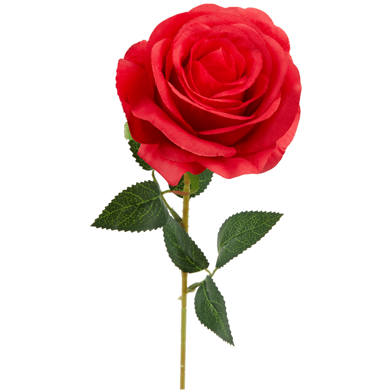 Rose artificielle sur tige